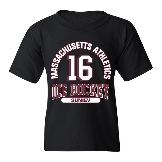 UMass - NCAA Men's Ice Hockey : Aydar Suniev - Classic Fashion Shersey Youth T-Shirt