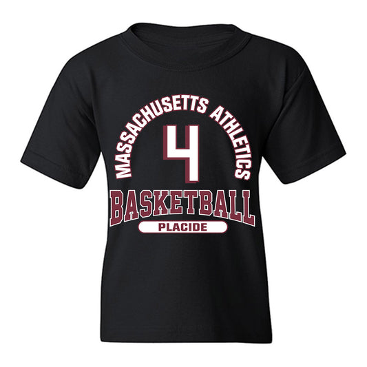 UMass - NCAA Men's Basketball : Isaiah Placide - Classic Fashion Shersey Youth T-Shirt-0