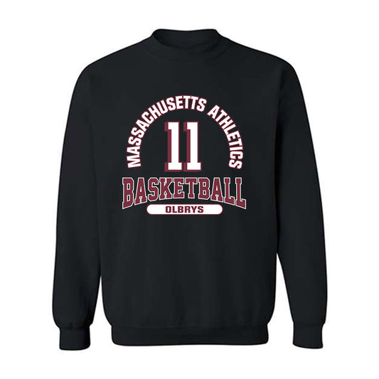 UMass - NCAA Women's Basketball : Megan Olbrys - Classic Fashion Shersey Crewneck Sweatshirt-0