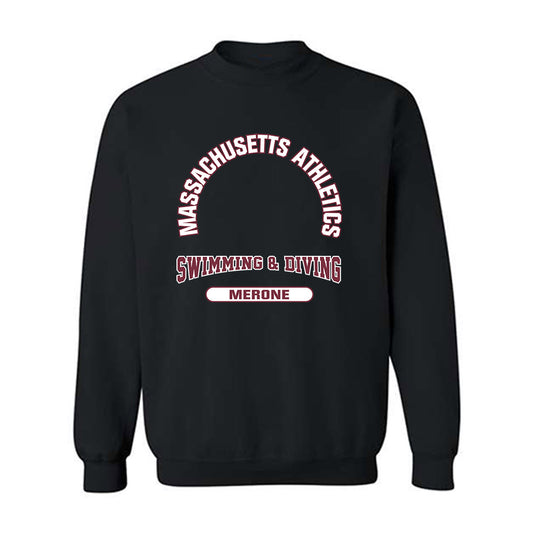 UMass - NCAA Women's Swimming & Diving : Ali Merone - Classic Fashion Shersey Crewneck Sweatshirt