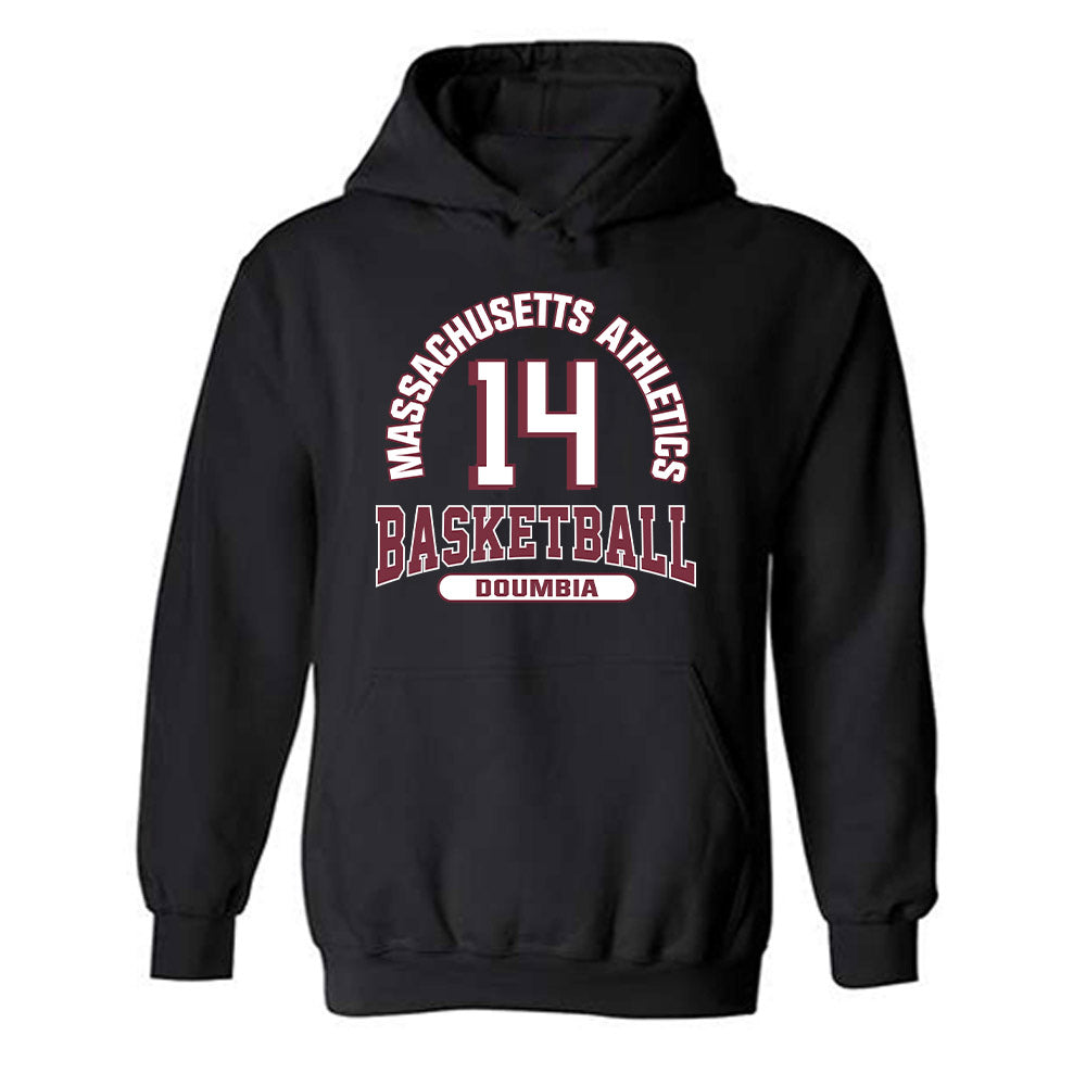 UMass - NCAA Men's Basketball : Amadou Doumbia - Classic Fashion Shersey Hooded Sweatshirt-0