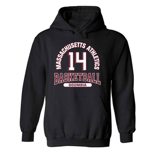 UMass - NCAA Men's Basketball : Amadou Doumbia - Classic Fashion Shersey Hooded Sweatshirt-0