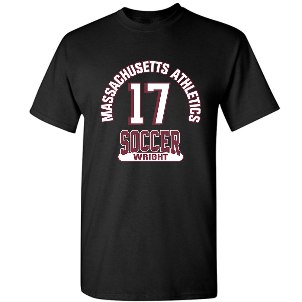 UMass - NCAA Men's Soccer : Braeden Wright - Classic Fashion Shersey T-Shirt-0