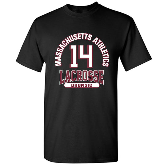 UMass - NCAA Men's Lacrosse : Aiden Drunsic - Classic Fashion Shersey T-Shirt-0