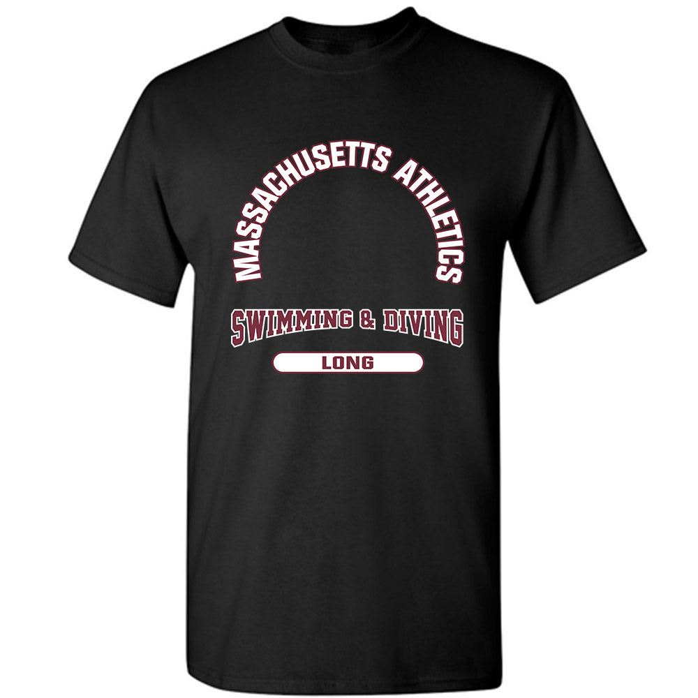 UMass - NCAA Women's Swimming & Diving : Lauren Long - Classic Fashion Shersey T-Shirt-0