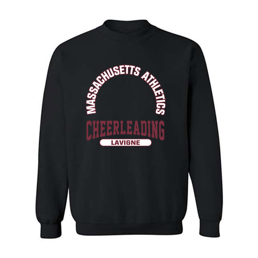 UMass - NCAA Cheerleading : Hilaire Lavigne - Classic Fashion Shersey Crewneck Sweatshirt-0