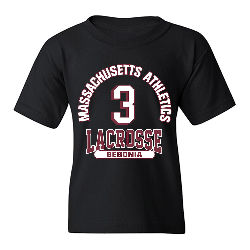 UMass - NCAA Men's Lacrosse : Gavin Begonia - Classic Fashion Shersey Youth T-Shirt-0