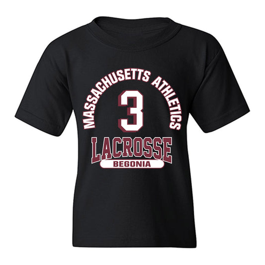 UMass - NCAA Men's Lacrosse : Gavin Begonia - Classic Fashion Shersey Youth T-Shirt-0