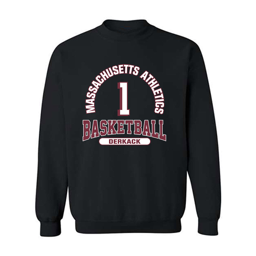 UMass - NCAA Women's Basketball : Taylor Derkack - Classic Fashion Shersey Crewneck Sweatshirt