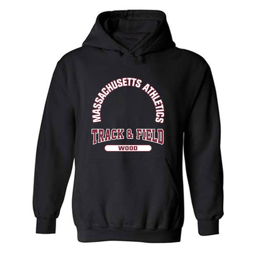 UMass - NCAA Women's Track & Field : Maria Wood - Classic Fashion Shersey Hooded Sweatshirt