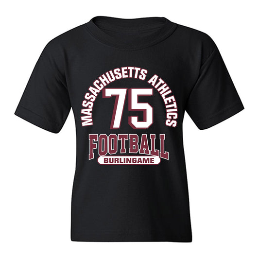 UMass - NCAA Football : Tanner Burlingame - Classic Fashion Shersey Youth T-Shirt-0