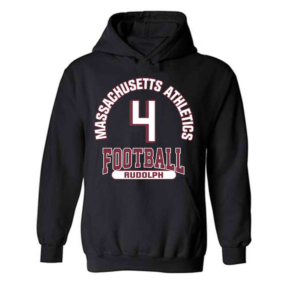 UMass - NCAA Football : Tyler Rudolph - Classic Fashion Shersey Hooded Sweatshirt