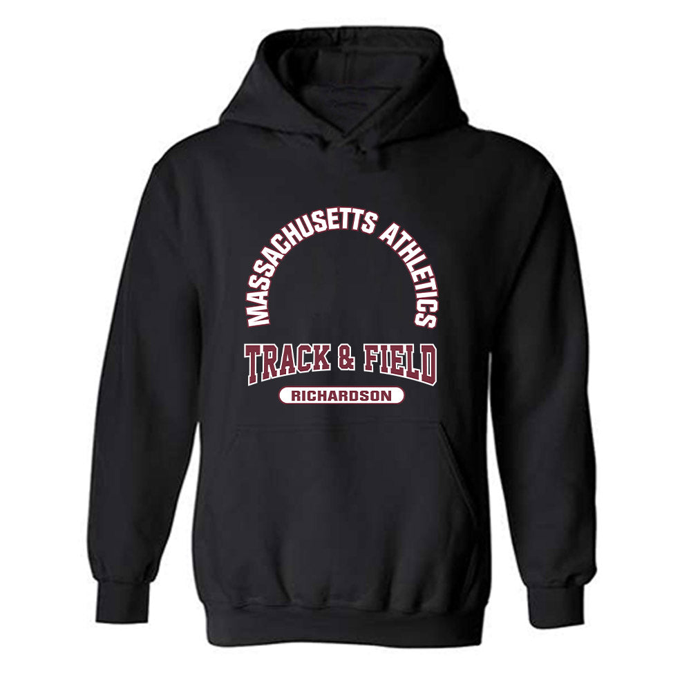 UMass - NCAA Women's Track & Field : Faith Richardson - Classic Fashion Shersey Hooded Sweatshirt