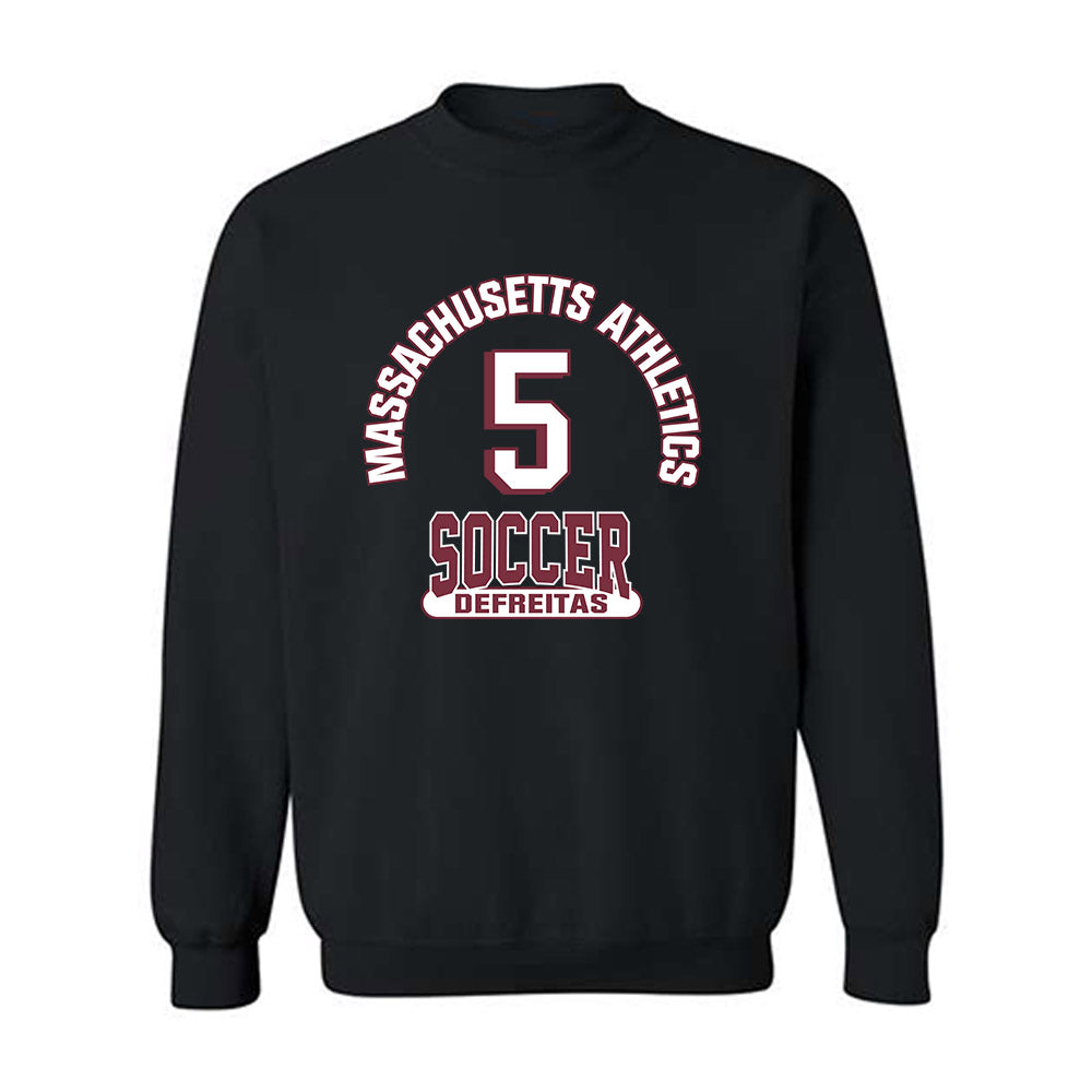 UMass - NCAA Women's Soccer : Sarah DeFreitas - Classic Fashion Shersey Crewneck Sweatshirt