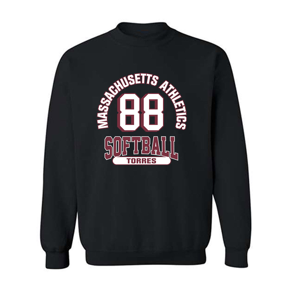 UMass - NCAA Softball : Odyssey Torres - Classic Fashion Shersey Crewneck Sweatshirt