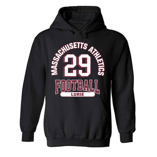 UMass - NCAA Football : Jacob Lurie - Classic Fashion Shersey Hooded Sweatshirt