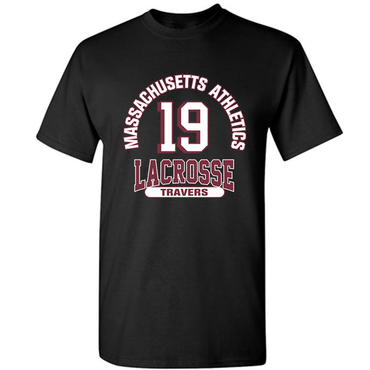 UMass - NCAA Men's Lacrosse : Robbie Travers - Classic Fashion Shersey T-Shirt-0