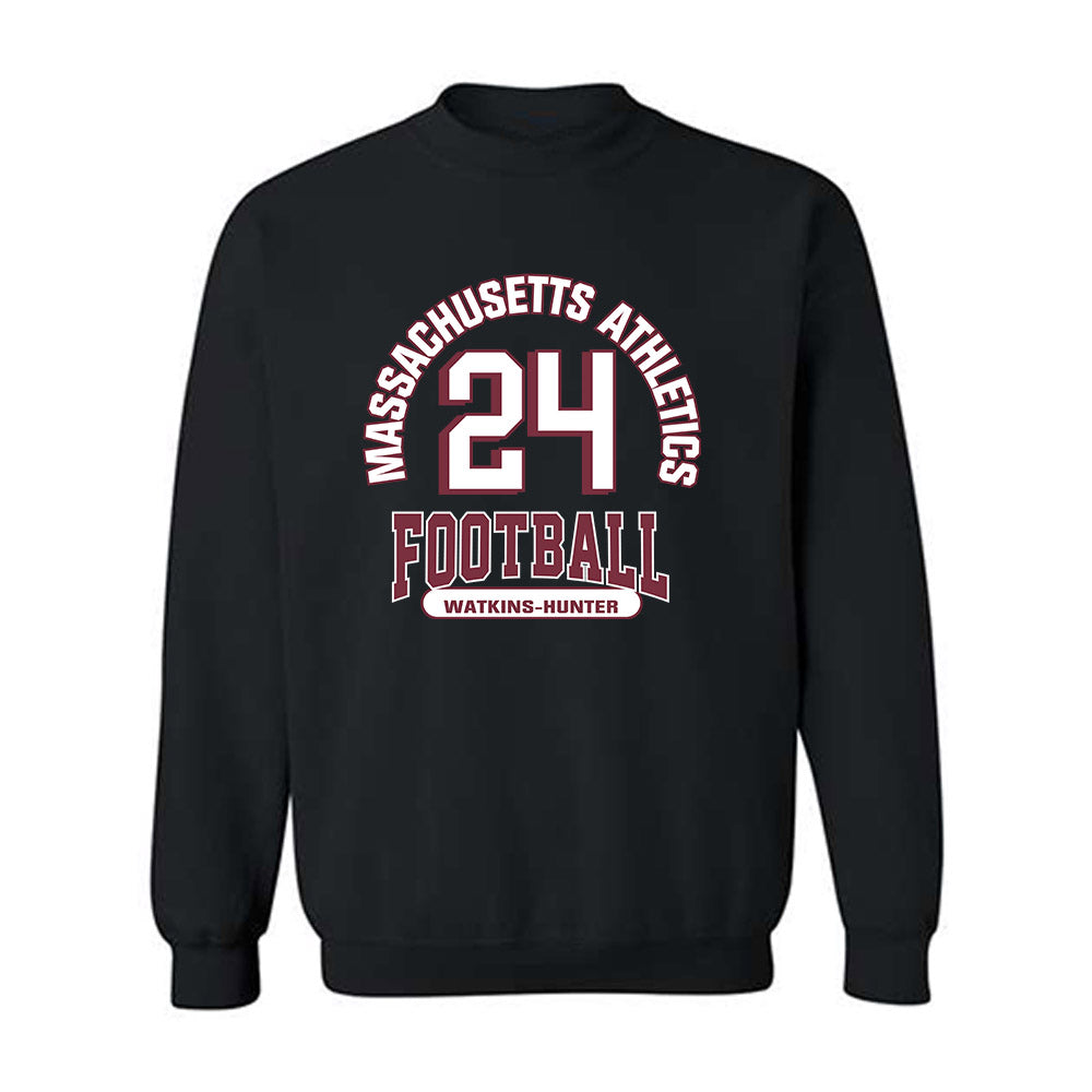 UMass - NCAA Football : Kamren Watkins-Hunter - Classic Fashion Shersey Crewneck Sweatshirt