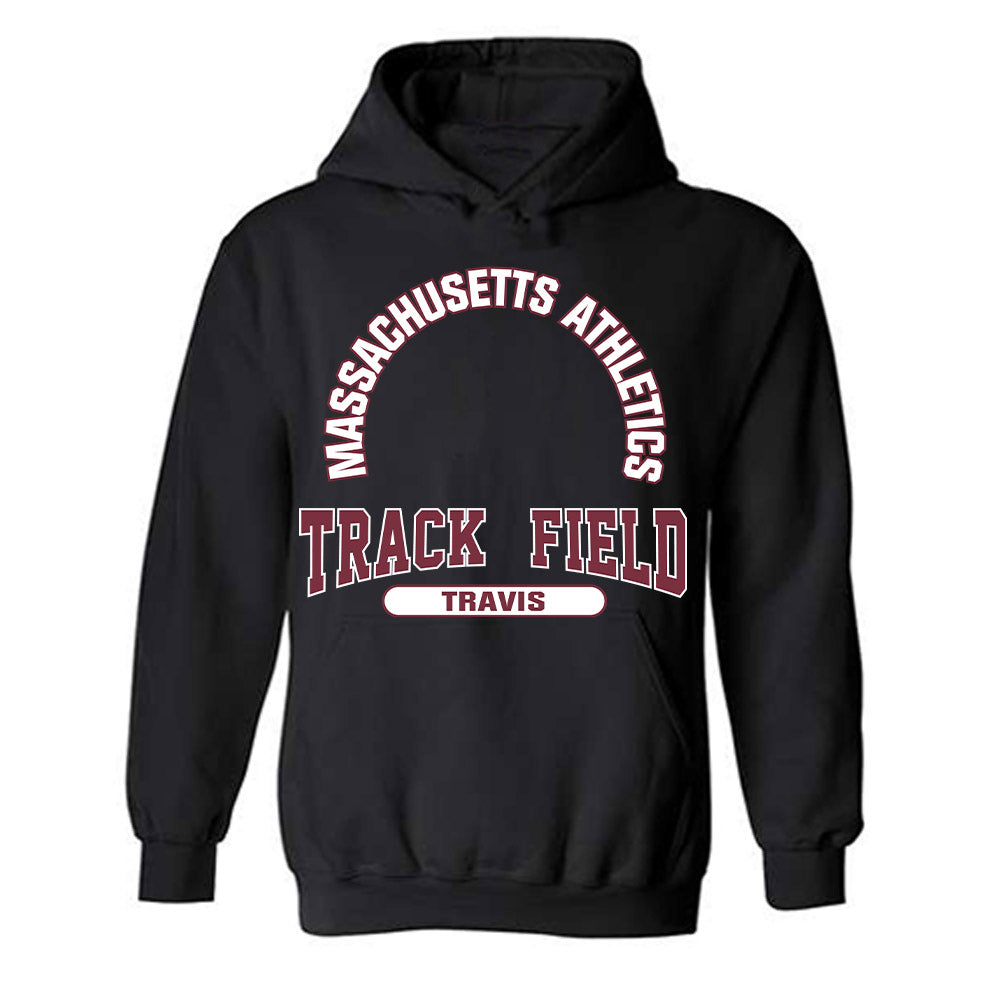 UMass - NCAA Women's Track & Field : camryn Travis - Classic Fashion Shersey Hooded Sweatshirt