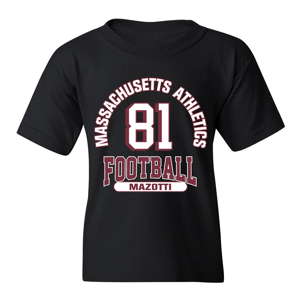 UMass - NCAA Football : Dominick Mazotti - Classic Fashion Shersey Youth T-Shirt