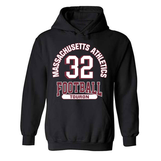 UMass - NCAA Football : Jose Touron - Classic Fashion Shersey Hooded Sweatshirt