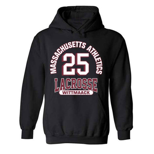 UMass - NCAA Men's Lacrosse : Jack Wittmaack - Classic Fashion Shersey Hooded Sweatshirt