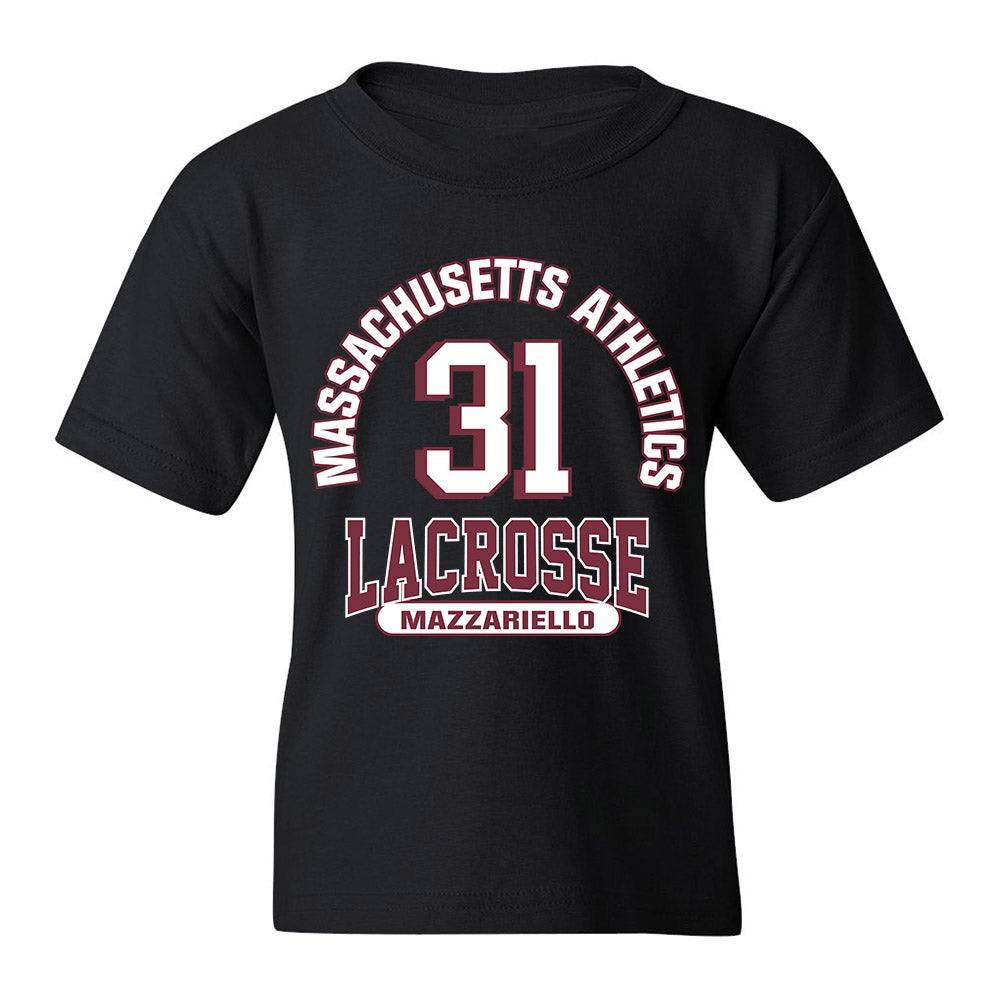 UMass - NCAA Men's Lacrosse : Ryan Mazzariello - Classic Fashion Shersey Youth T-Shirt