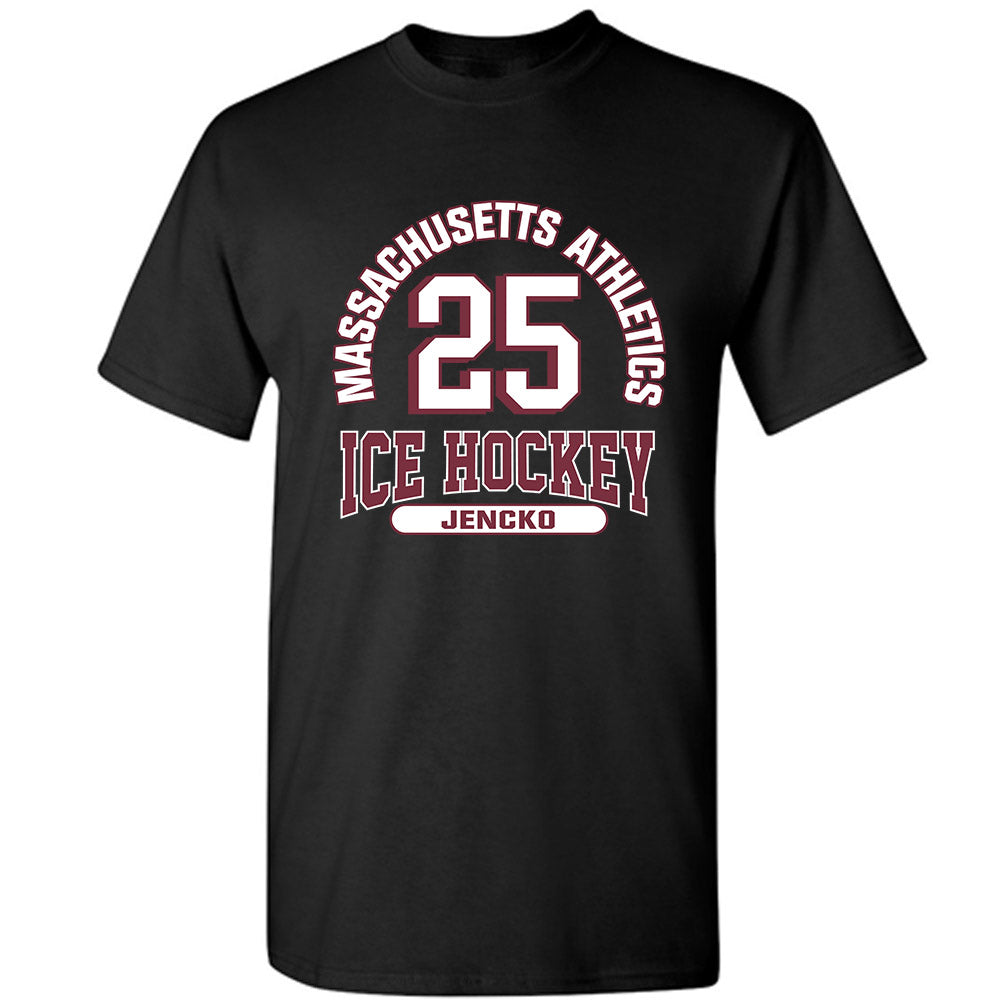 UMass - NCAA Men's Ice Hockey : Daniel Jencko - Classic Fashion Shersey T-Shirt-0