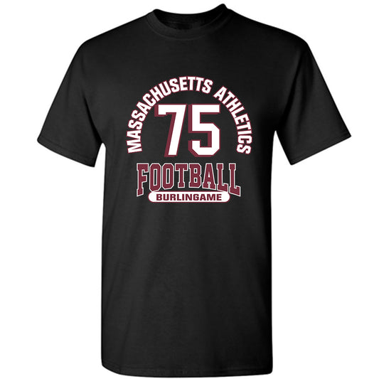 UMass - NCAA Football : Tanner Burlingame - Classic Fashion Shersey T-Shirt-0