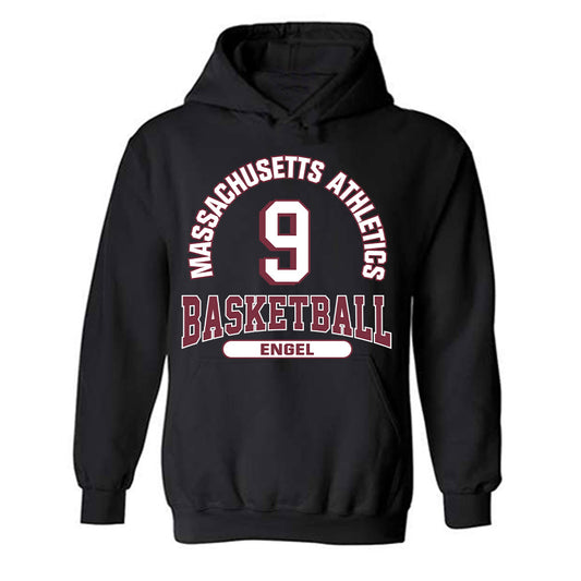 UMass - NCAA Men's Basketball : Josh Engel - Classic Fashion Shersey Hooded Sweatshirt