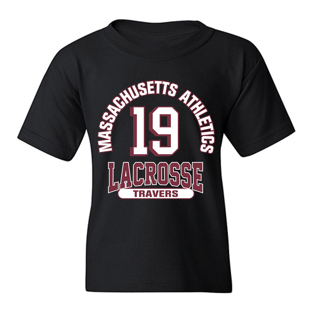 UMass - NCAA Men's Lacrosse : Robbie Travers - Classic Fashion Shersey Youth T-Shirt-0