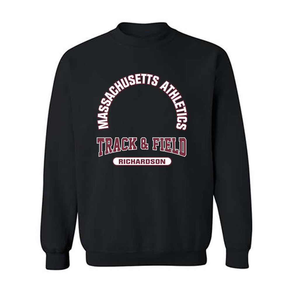 UMass - NCAA Women's Track & Field : Faith Richardson - Classic Fashion Shersey Crewneck Sweatshirt