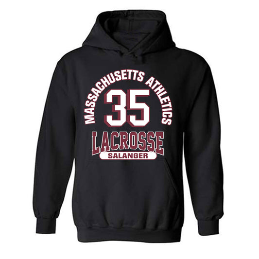 UMass - NCAA Men's Lacrosse : Owen Salanger - Classic Fashion Shersey Hooded Sweatshirt