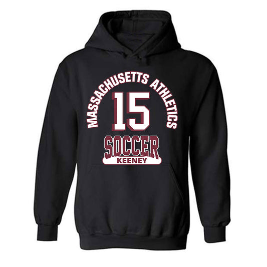 UMass - NCAA Men's Soccer : Bryant Keeney - Classic Fashion Shersey Hooded Sweatshirt