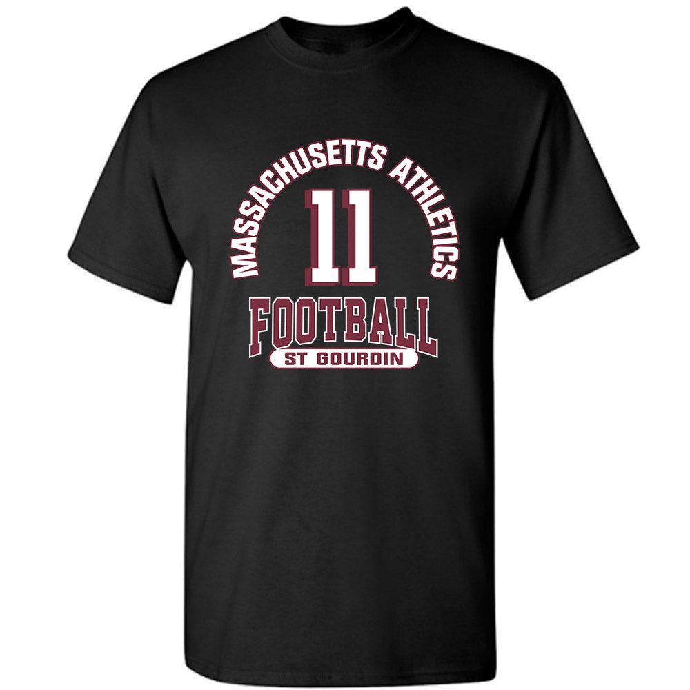 UMass - NCAA Football : Leonard St Gourdin - Classic Fashion Shersey T-Shirt-0