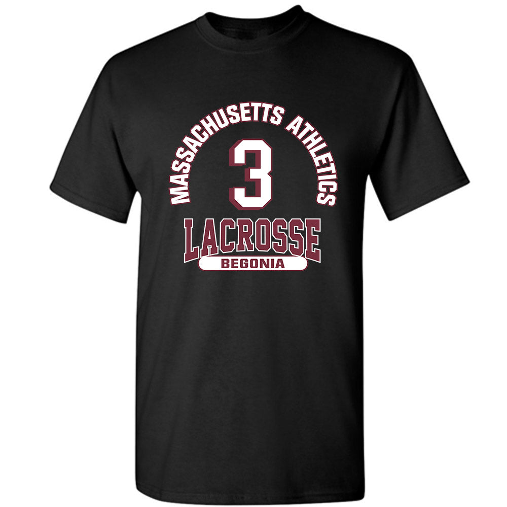 UMass - NCAA Men's Lacrosse : Gavin Begonia - Classic Fashion Shersey T-Shirt-0