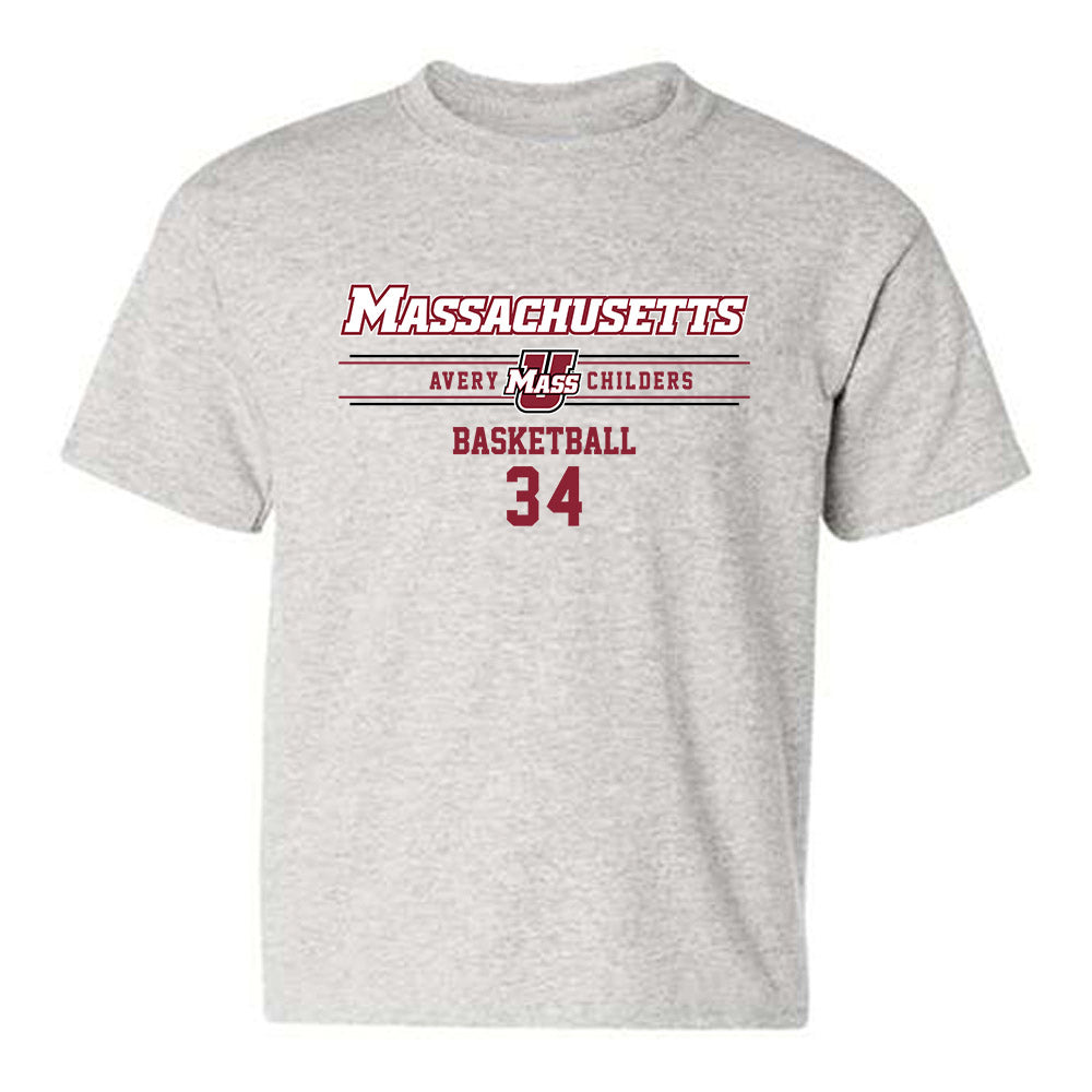 UMass - NCAA Women's Basketball : Avery Childers - Classic Fashion Shersey Youth T-Shirt