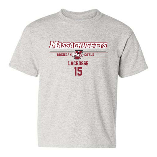 UMass - NCAA Men's Lacrosse : Brendan Coyle - Classic Fashion Shersey Youth T-Shirt-0