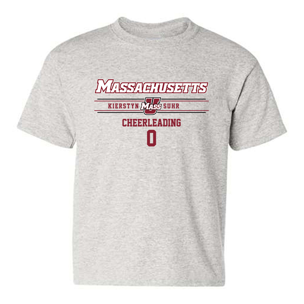 UMass - NCAA Cheerleading : Kierstyn Suhr - Classic Fashion Shersey Youth T-Shirt-0