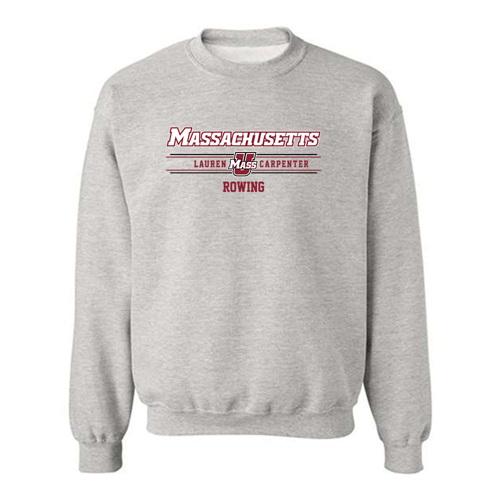 UMass - NCAA Women's Rowing : Lauren Carpenter - Classic Fashion Shersey Crewneck Sweatshirt