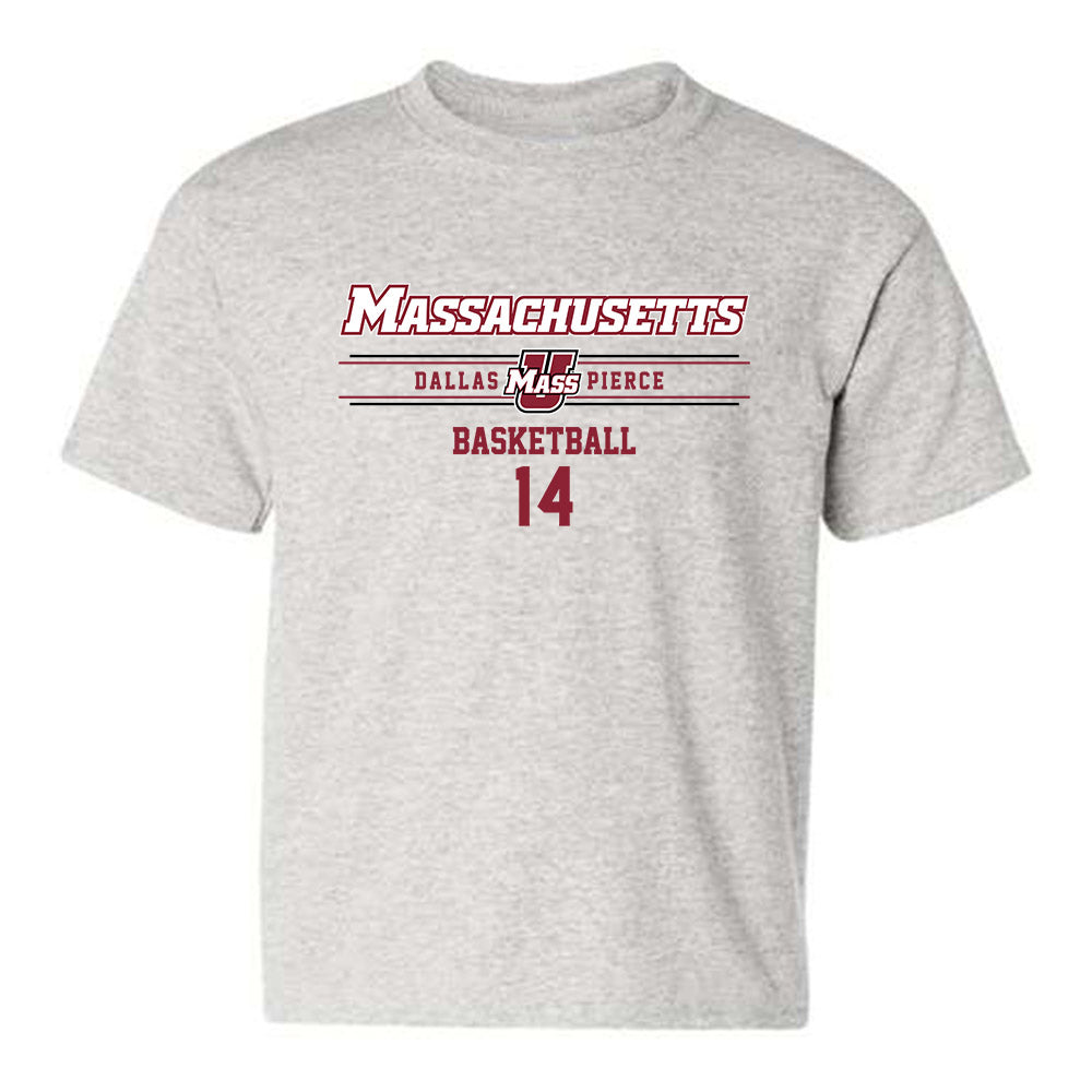 UMass - NCAA Women's Basketball : Dallas Pierce - Classic Fashion Shersey Youth T-Shirt