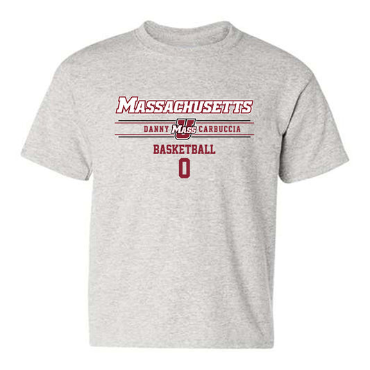 UMass - NCAA Men's Basketball : Danny Carbuccia - Classic Fashion Shersey Youth T-Shirt-0