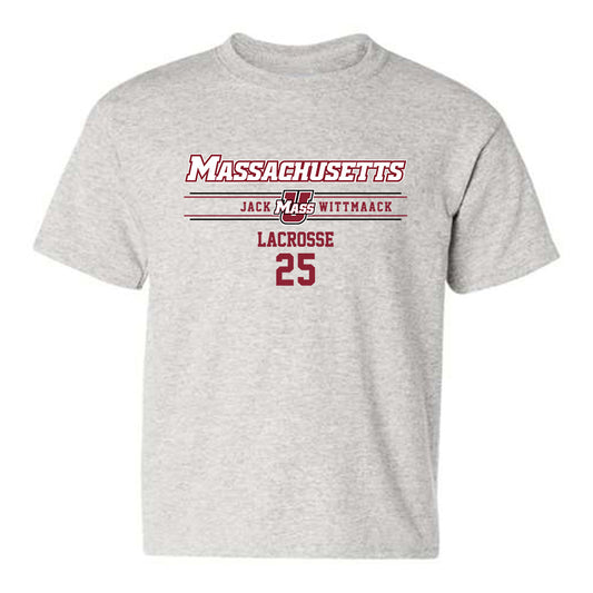 UMass - NCAA Men's Lacrosse : Jack Wittmaack - Classic Fashion Shersey Youth T-Shirt