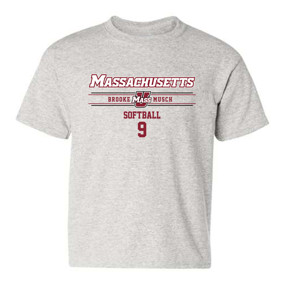 UMass - NCAA Softball : Brooke Musch - Classic Fashion Shersey Youth T-Shirt