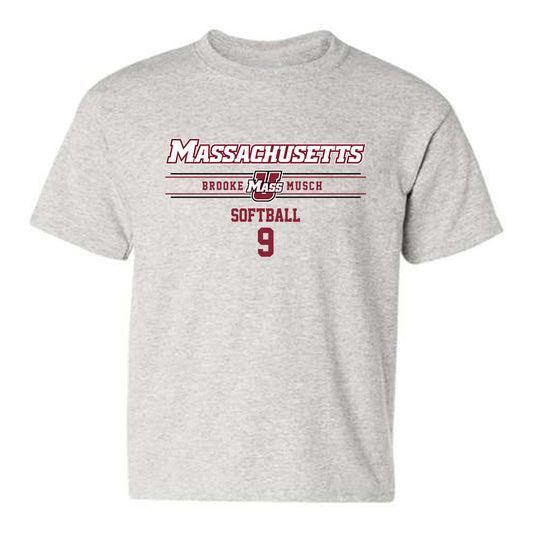 UMass - NCAA Softball : Brooke Musch - Classic Fashion Shersey Youth T-Shirt