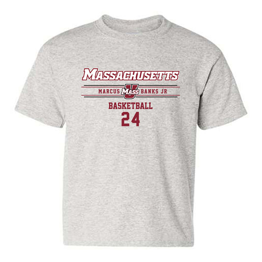 UMass - NCAA Men's Basketball : Marcus Banks Jr - Classic Fashion Shersey Youth T-Shirt-0
