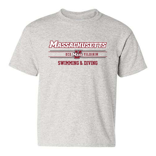 UMass - NCAA Women's Swimming & Diving : Ece Yildirim - Classic Fashion Shersey Youth T-Shirt-0