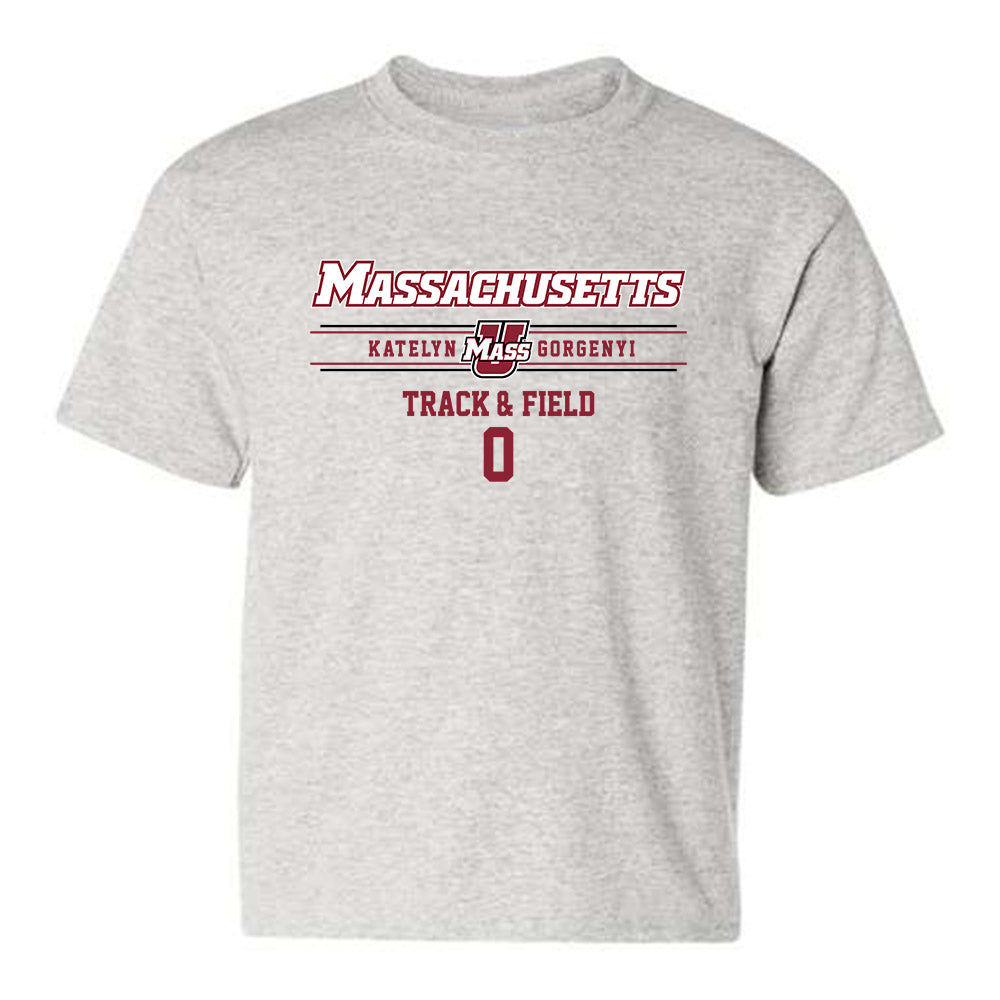 UMass - NCAA Women's Track & Field : katelyn Gorgenyi - Classic Fashion Shersey Youth T-Shirt