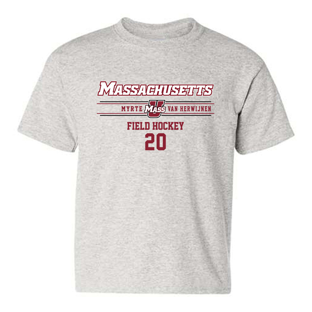 UMass - NCAA Women's Field Hockey : Myrte van Herwijnen - Classic Fashion Shersey Youth T-Shirt-0