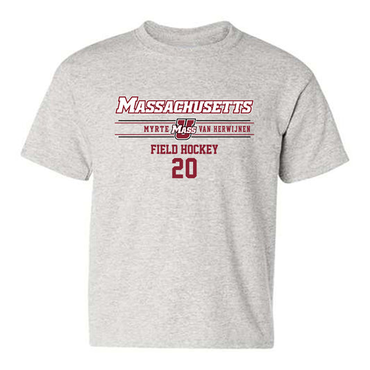 UMass - NCAA Women's Field Hockey : Myrte van Herwijnen - Classic Fashion Shersey Youth T-Shirt-0